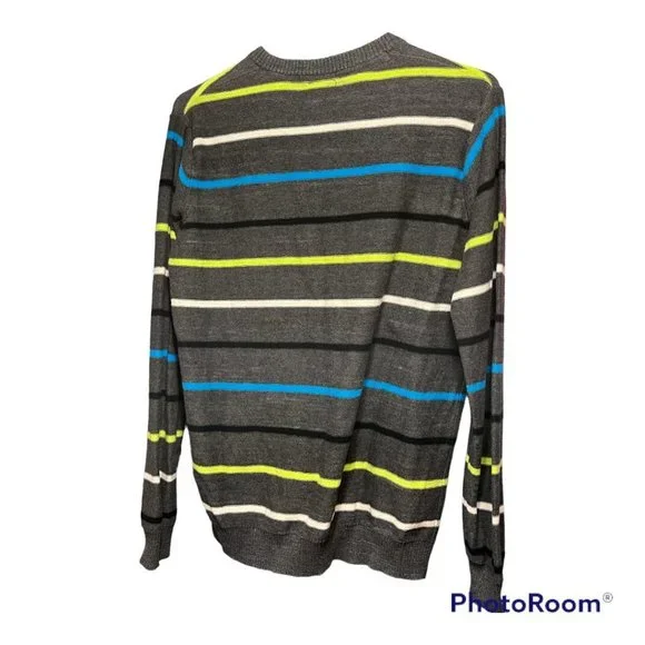 BURNSIDE Ldt Edition Men's V-Neck Sweater Size S - Picture 2 of 8